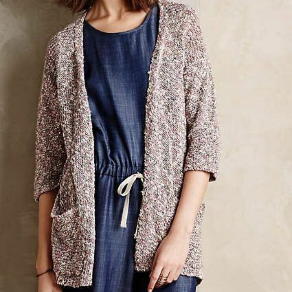 Anthropologie marled kimono cardigan by Moth XS
